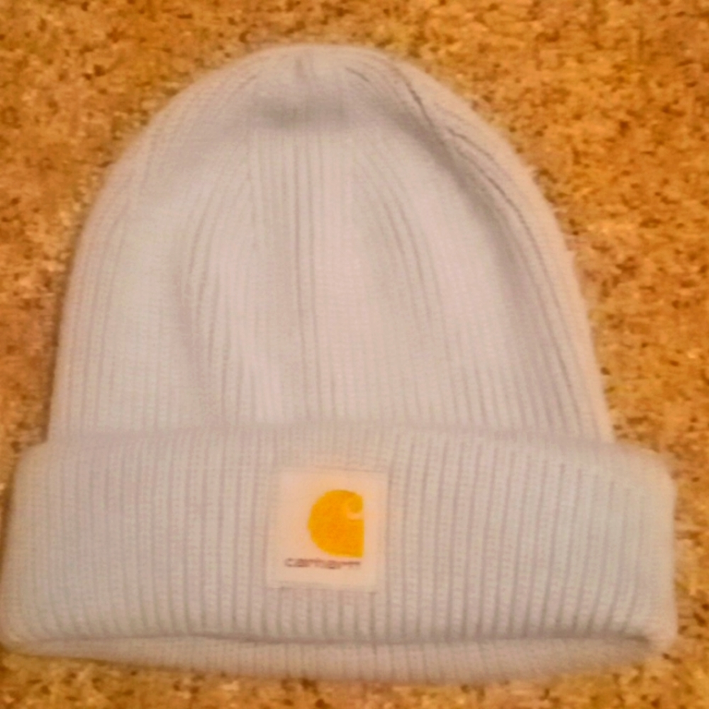 Light Blue Carhartt Beanie